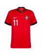 Portugal Joao Felix #11 Replika Hemmakläder EM 2024 Kortärmad